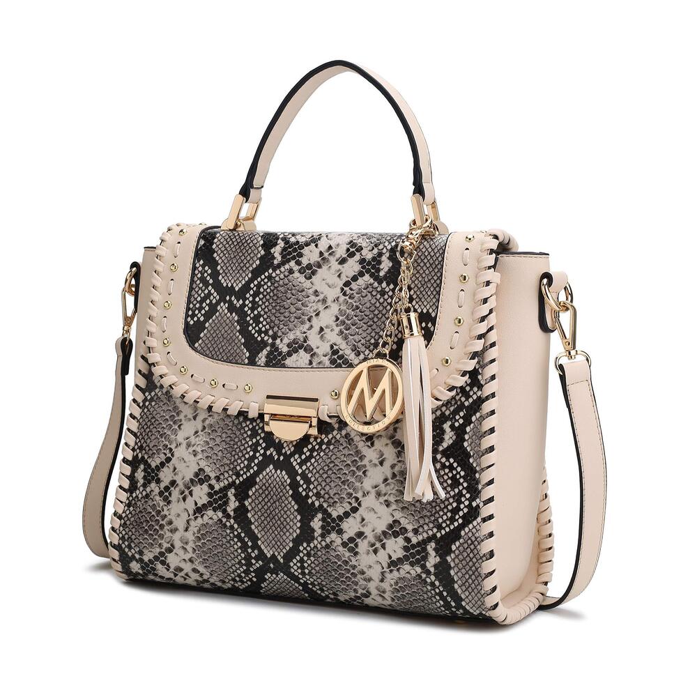 5365 Crossbody Bag , Vegan Leather Satchel Bags Top Handle Shoulder Bag